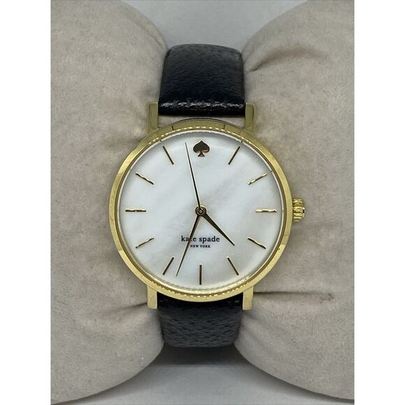 Kate Spade New York Other - Kate Spade New York Metro 0010 Women Black Leather Analog Dial Wrist Watch VK131